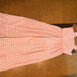 Pink Gingham Dress